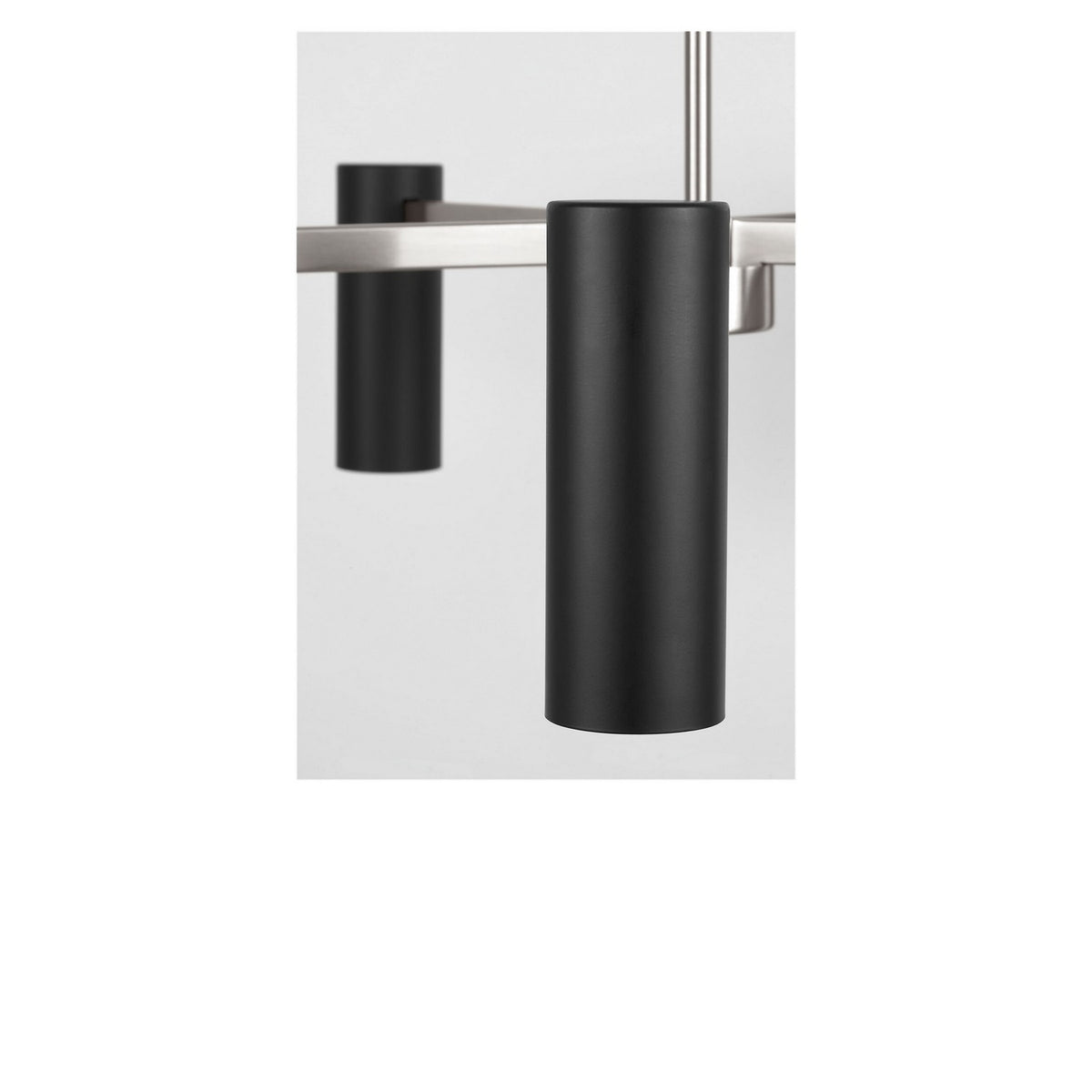 Generation Lighting - GLC2055BN - Five Light Chandelier - Zentro - Brushed Nickel