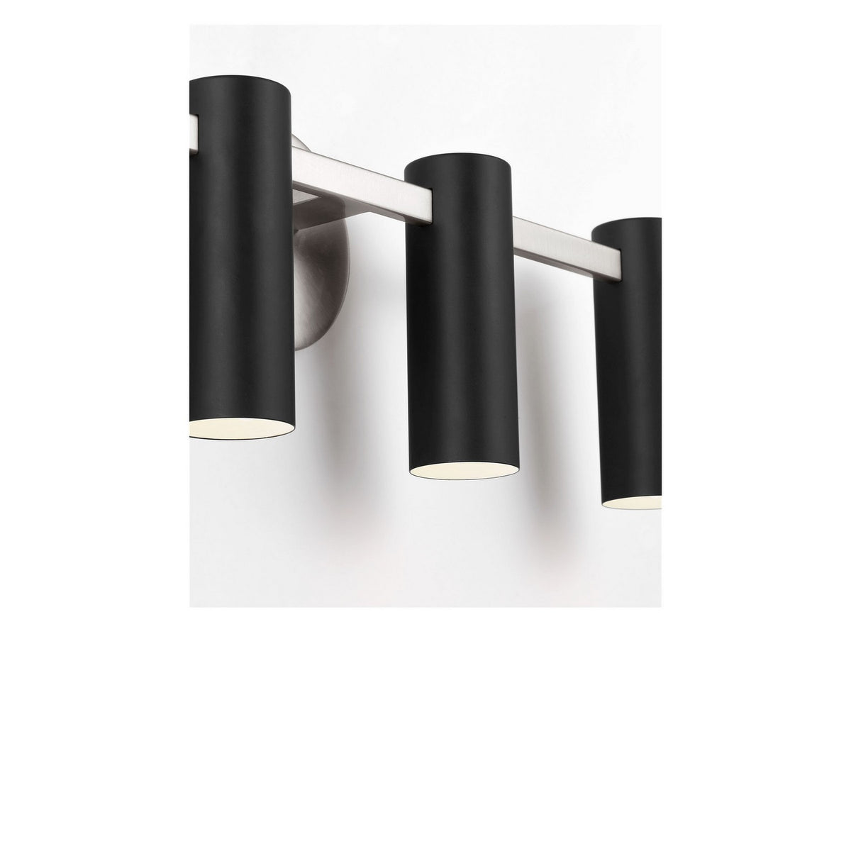 Generation Lighting - GLV2084BN - Four Light Vanity - Zentro - Brushed Nickel