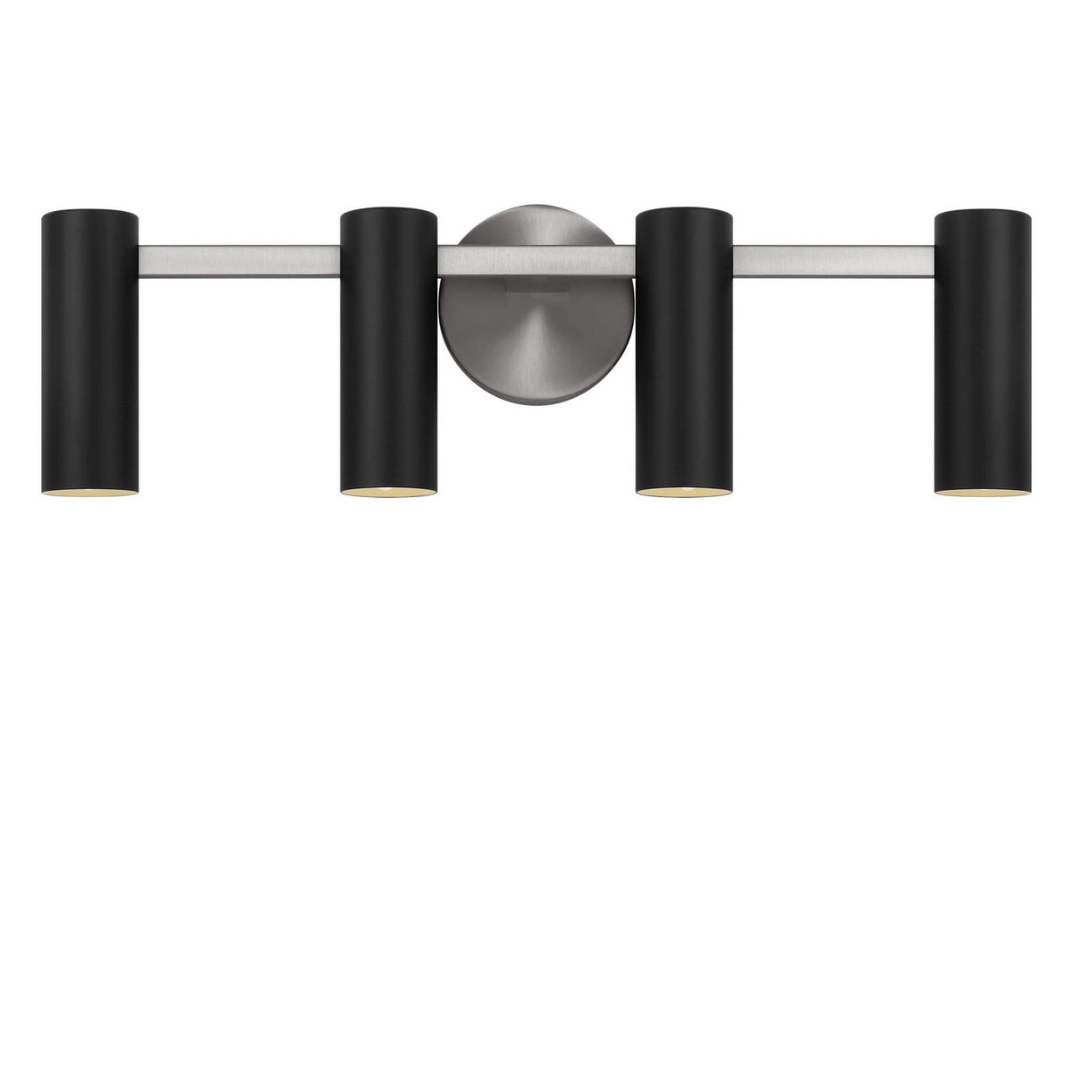 Generation Lighting - GLV2084BN - Four Light Vanity - Zentro - Brushed Nickel