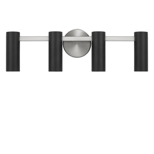 Generation Lighting - GLV2084BN - Four Light Vanity - Zentro - Brushed Nickel