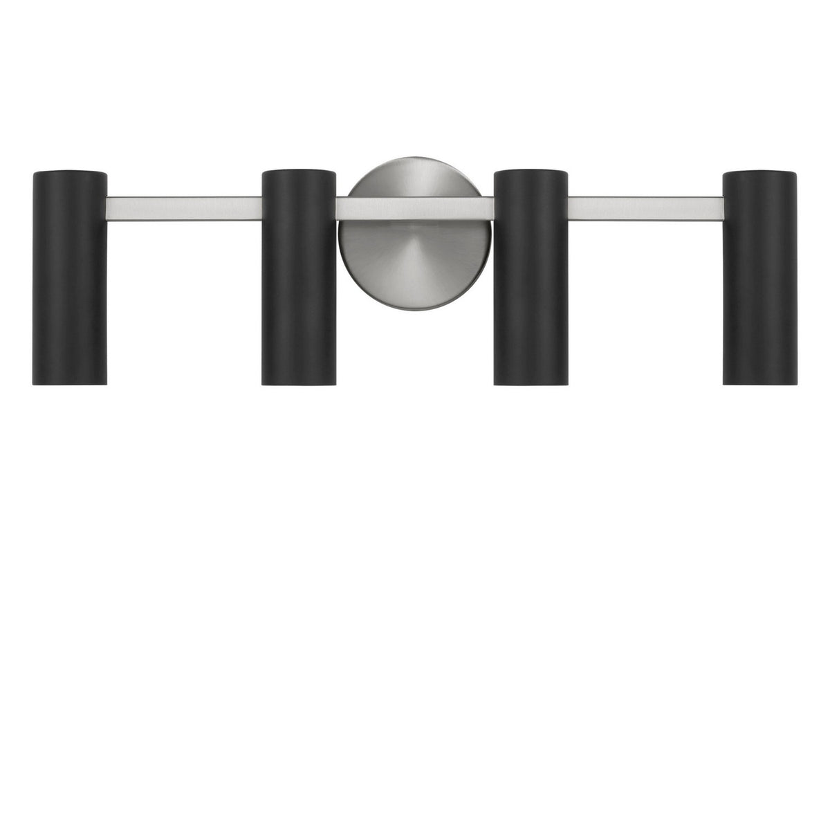 Generation Lighting - GLV2084BNE - Four Light Vanity - Zentro - Brushed Nickel