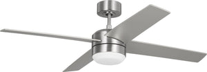 Generation Lighting - 4LNIR52BSAWD - 52" Ceiling Fan - Loni - Brushed Steel