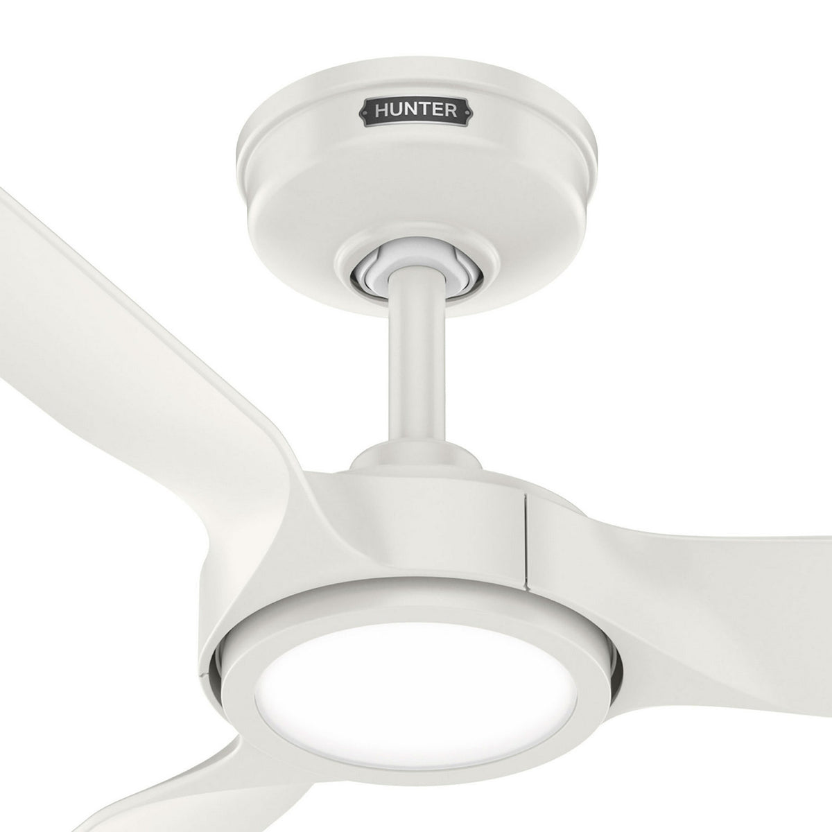 Hunter - 53642 - 44" Ceiling Fan - Zentech - Matte Black
