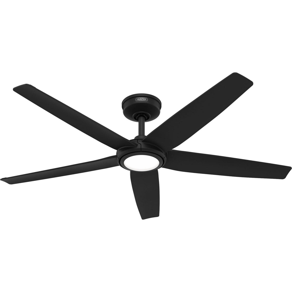 Hunter - 53642 - 44" Ceiling Fan - Zentech - Matte Black