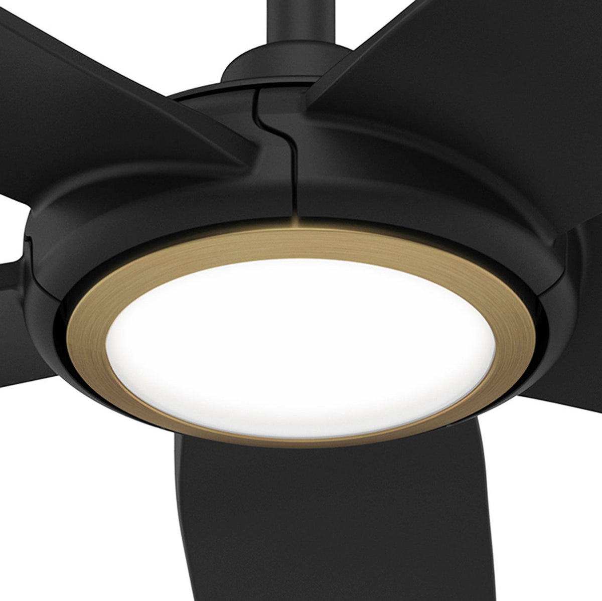 Hunter - 53642 - 44" Ceiling Fan - Zentech - Matte Black