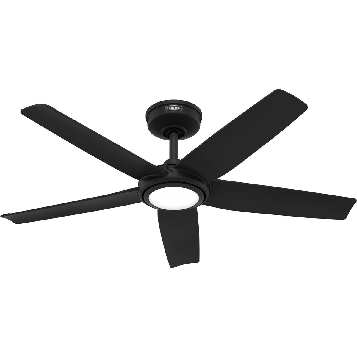 Hunter - 53642 - 44" Ceiling Fan - Zentech - Matte Black