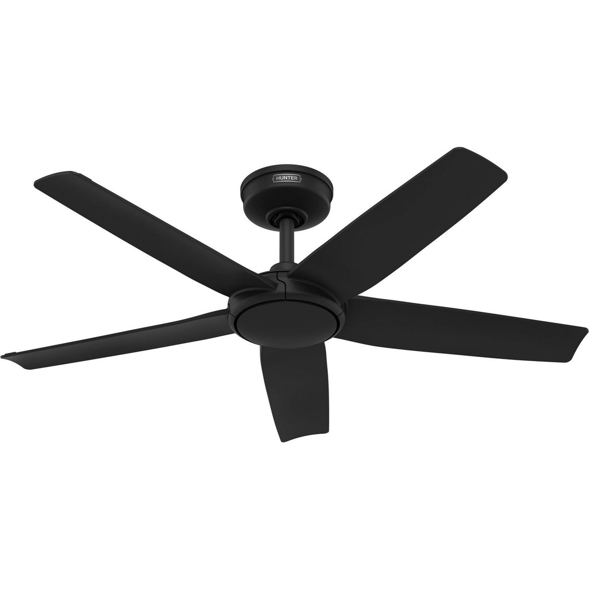 Hunter - 53642 - 44" Ceiling Fan - Zentech - Matte Black