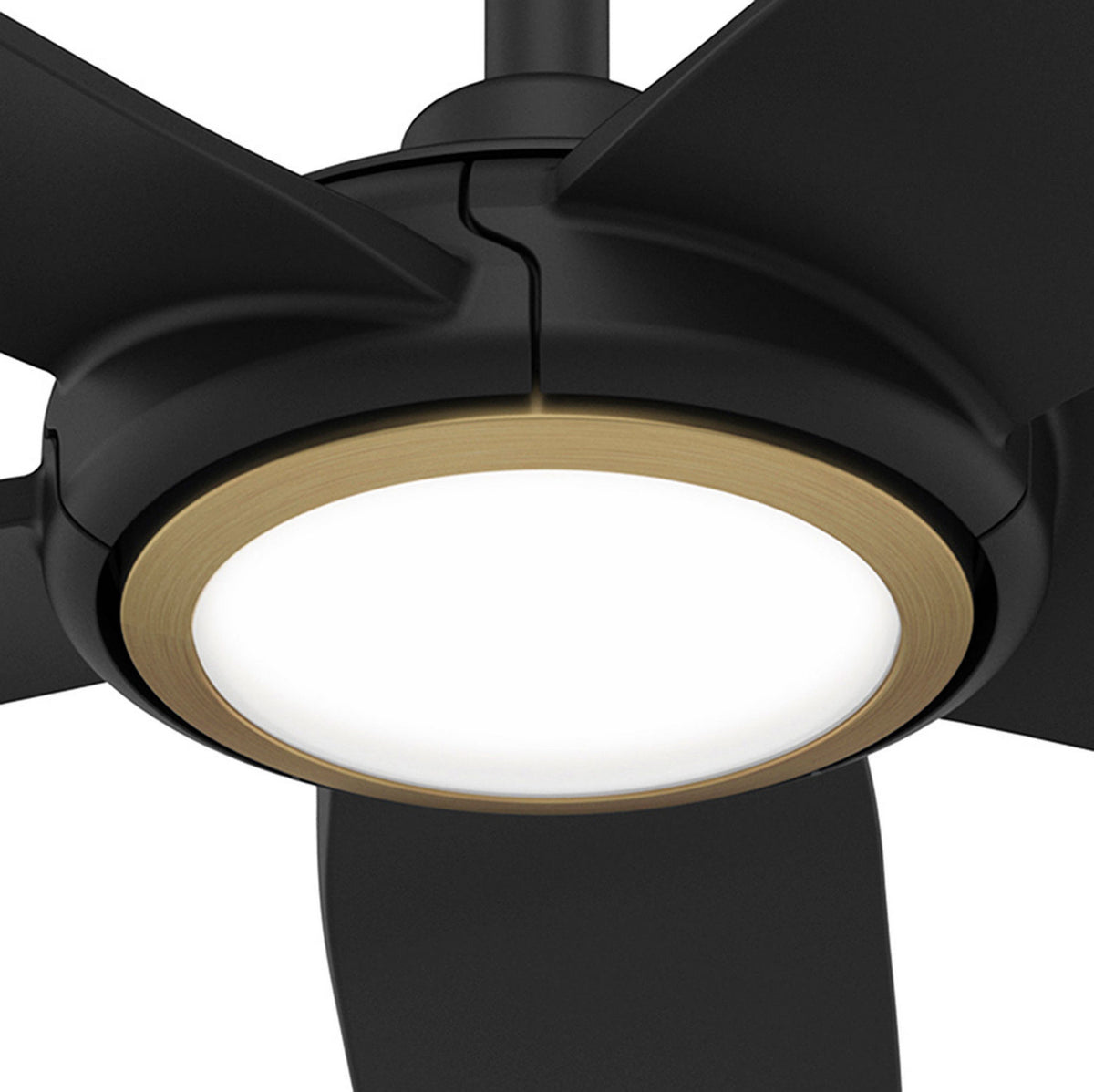 Hunter - 53642 - 44" Ceiling Fan - Zentech - Matte Black