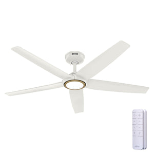 Hunter - 53642 - 44" Ceiling Fan - Zentech - Matte Black