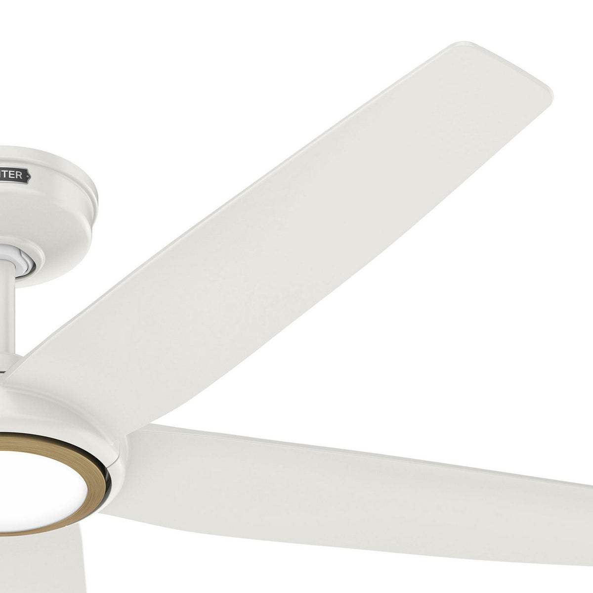 Hunter - 53642 - 44" Ceiling Fan - Zentech - Matte Black