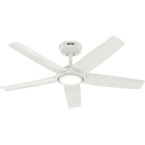Hunter - 53642 - 44" Ceiling Fan - Zentech - Matte Black