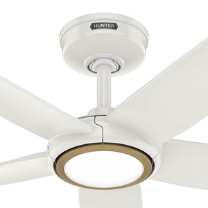 Hunter - 53642 - 44" Ceiling Fan - Zentech - Matte Black