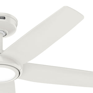 Hunter - 53642 - 44" Ceiling Fan - Zentech - Matte Black