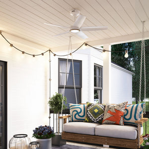 Hunter - 53642 - 44" Ceiling Fan - Zentech - Matte Black