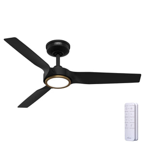 Hunter - 53642 - 44" Ceiling Fan - Zentech - Matte Black