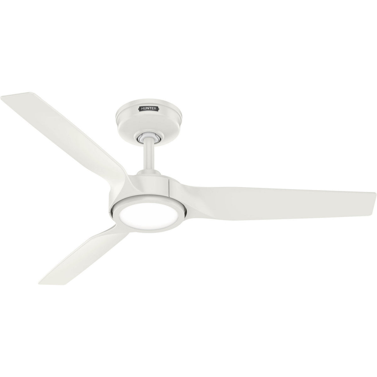 Hunter - 53642 - 44" Ceiling Fan - Zentech - Matte Black
