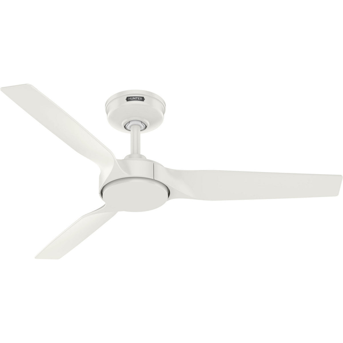 Hunter - 53642 - 44" Ceiling Fan - Zentech - Matte Black