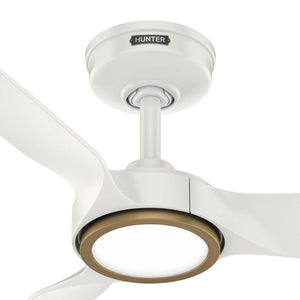 Hunter - 53642 - 44" Ceiling Fan - Zentech - Matte Black