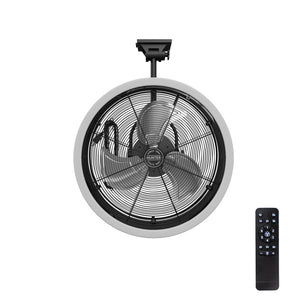 Hunter - 97319 - Garage Fan - Matte Black