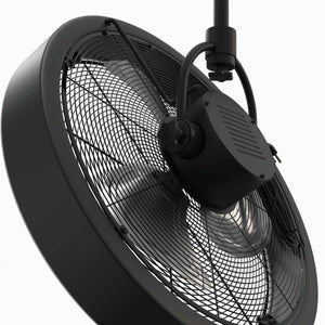 Hunter - 97319 - Garage Fan - Matte Black