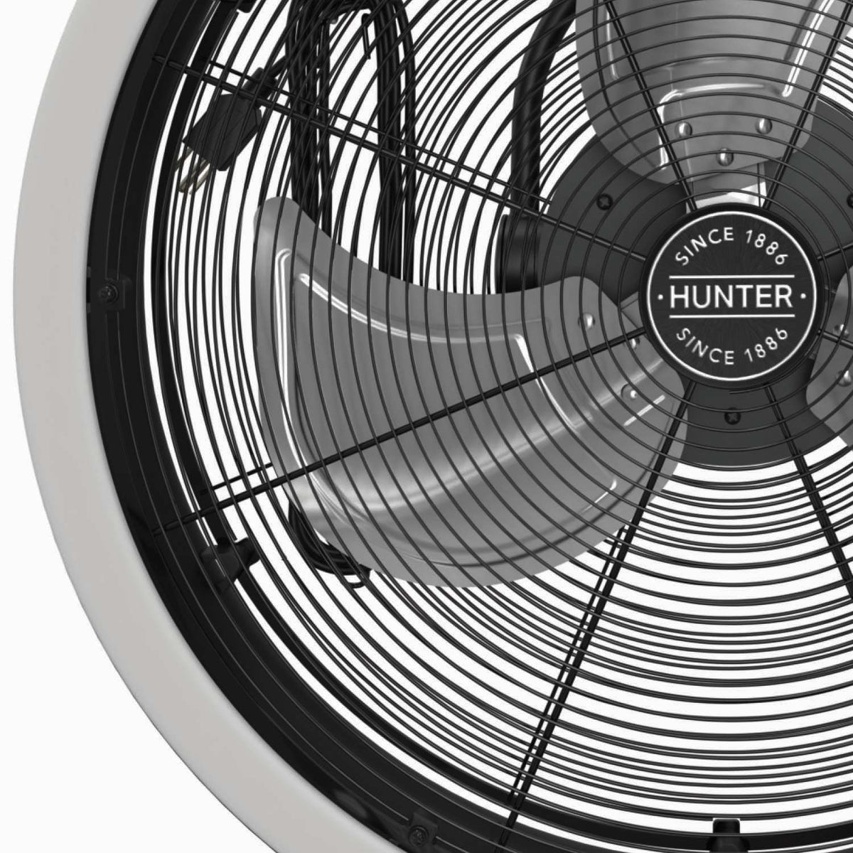 Hunter - 97319 - Garage Fan - Matte Black