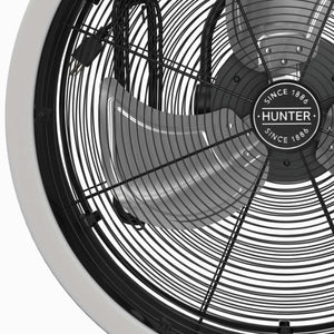Hunter - 97319 - Garage Fan - Matte Black