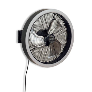 Hunter - 97319 - Garage Fan - Matte Black