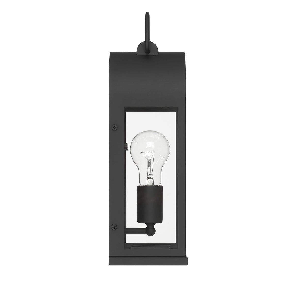 Hunter - 46058 - One Light Outdoor Wall Mount - Kendra Bell - Matte Black