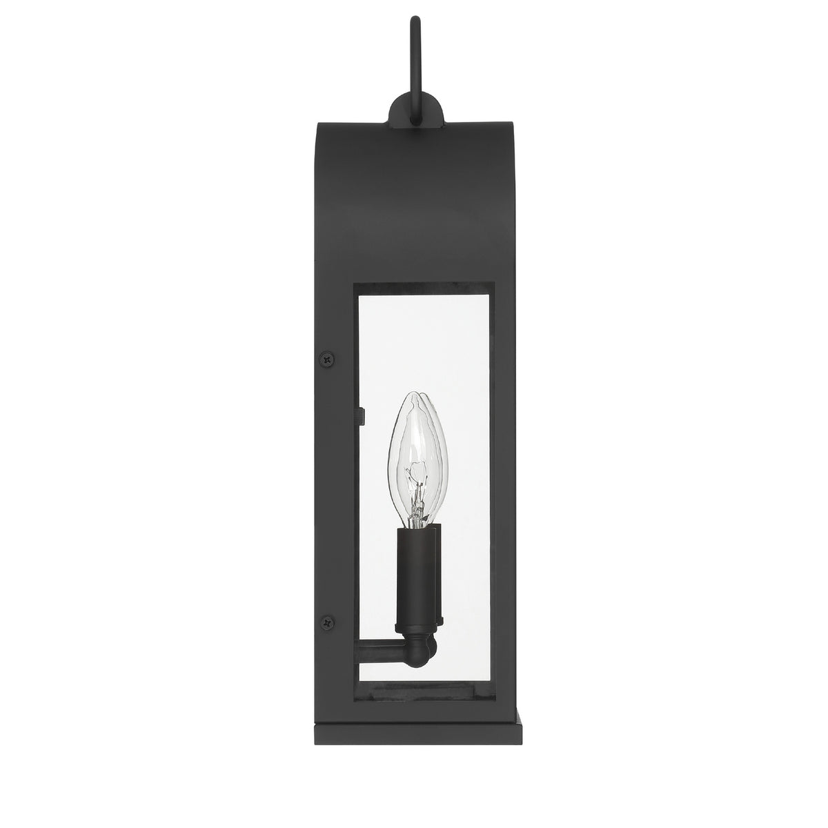 Hunter - 46058 - One Light Outdoor Wall Mount - Kendra Bell - Matte Black