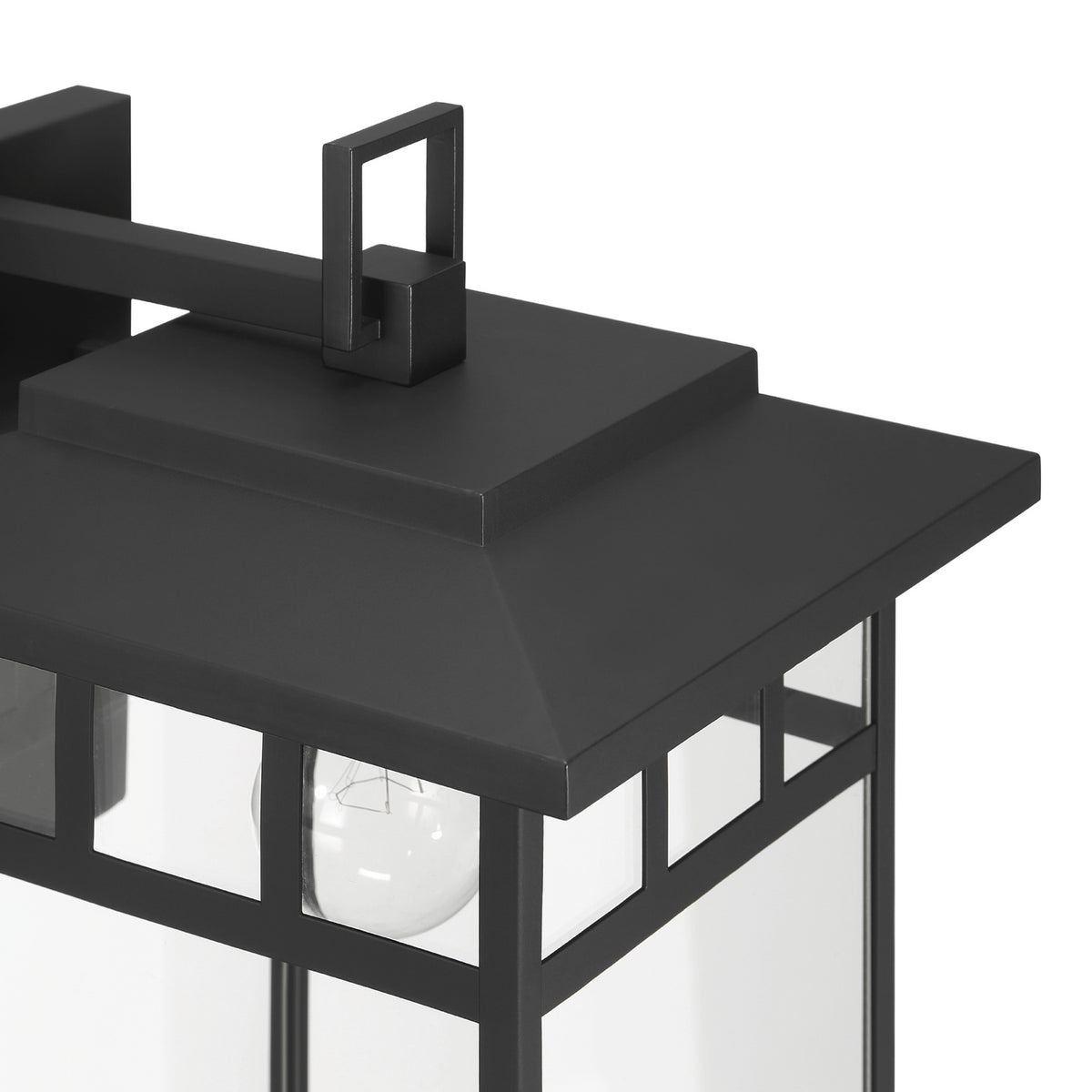 Hunter - 46070 - One Light Outdoor Wall Mount - Yancy House - Matte Black