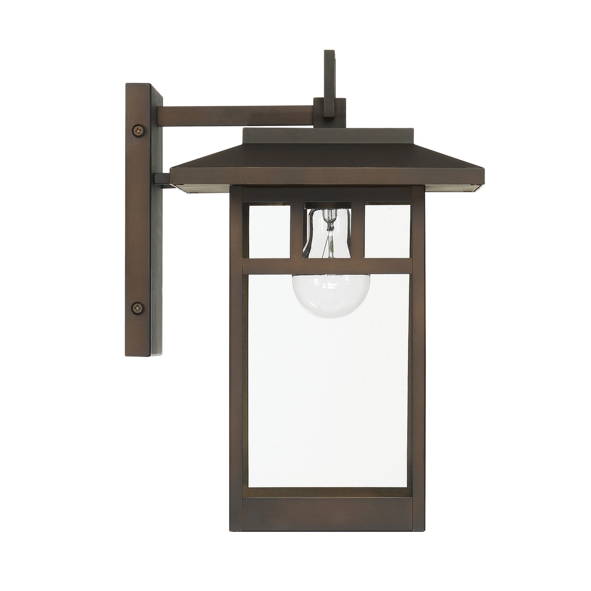 Hunter - 46070 - One Light Outdoor Wall Mount - Yancy House - Matte Black