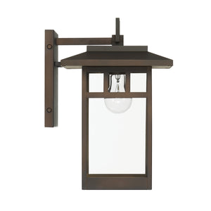 Hunter - 46070 - One Light Outdoor Wall Mount - Yancy House - Matte Black