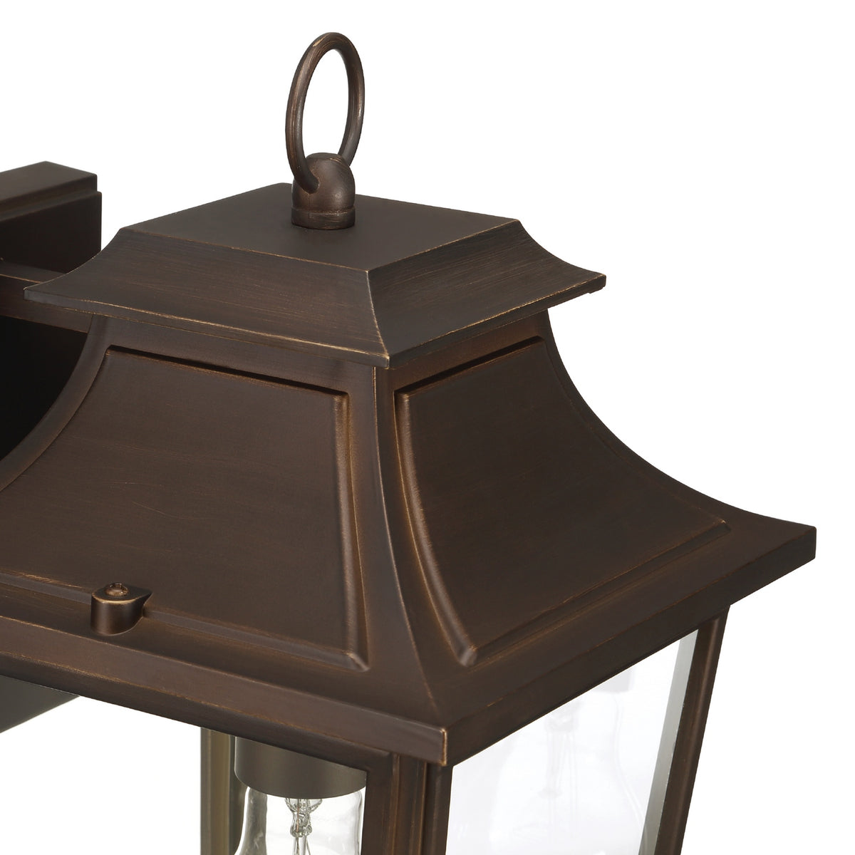 Hunter - 46080 - One Light Outdoor Wall Mount - Spring Cove - Matte Black