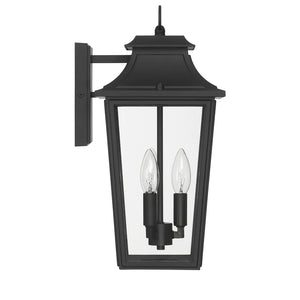Hunter - 46080 - One Light Outdoor Wall Mount - Spring Cove - Matte Black