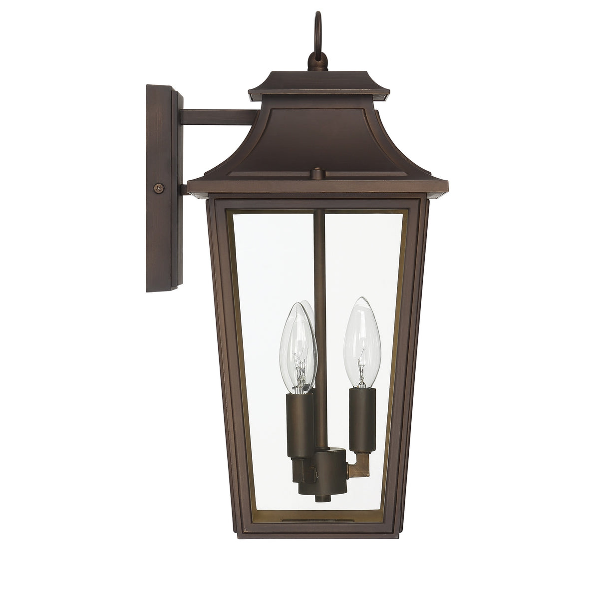 Hunter - 46080 - One Light Outdoor Wall Mount - Spring Cove - Matte Black