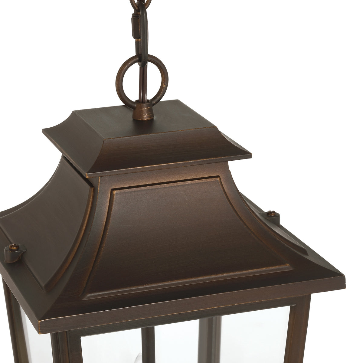 Hunter - 46084 - Three Light Outdoor Pendant - Spring Cove - Matte Black