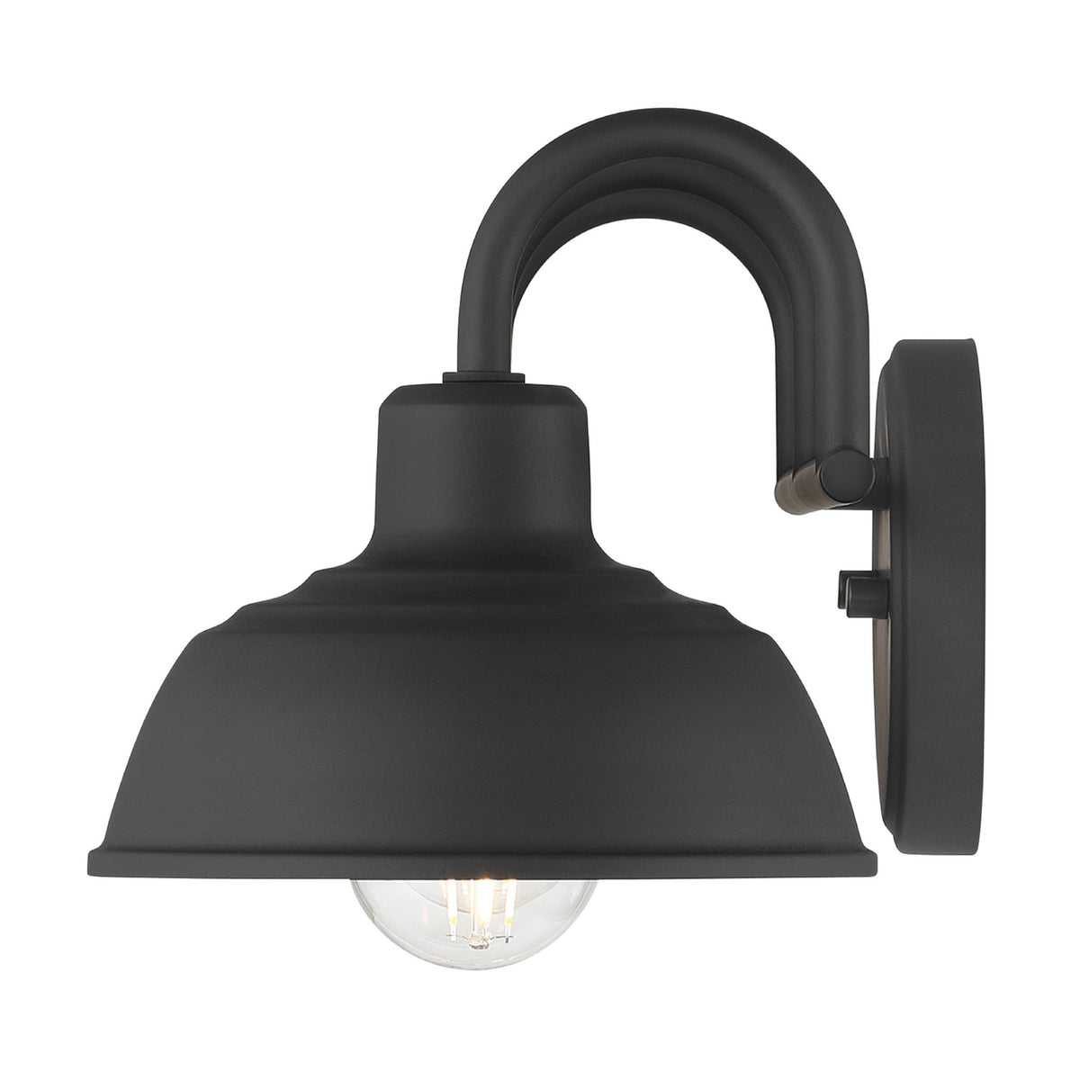 Hunter - 48230 - Three Light Vanity - Mill Valley - Matte Black
