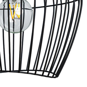 Hunter - 48240 - One Light Pendant - Redding - Matte Black