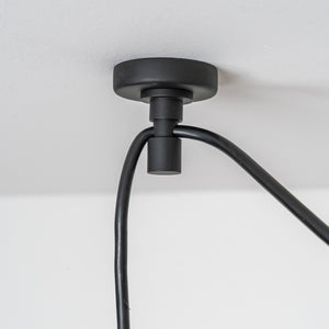 Hunter - 48240 - One Light Pendant - Redding - Matte Black