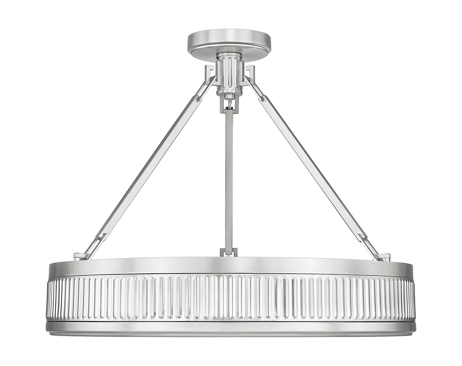 Z-Lite - 3046SF22-SN-LED - LED Semi Flush Mount - Quinn - Satin Nickel
