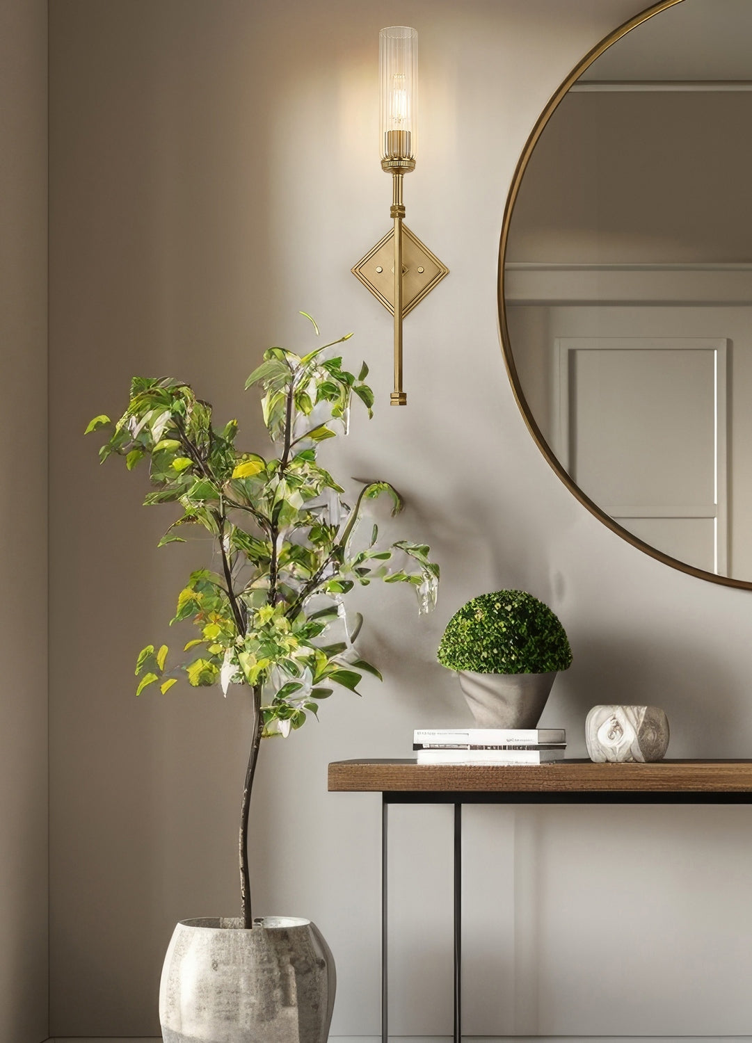 Z-Lite - 3047-1S-MGLD - One Light Wall Sconce - Esme - Modern Gold