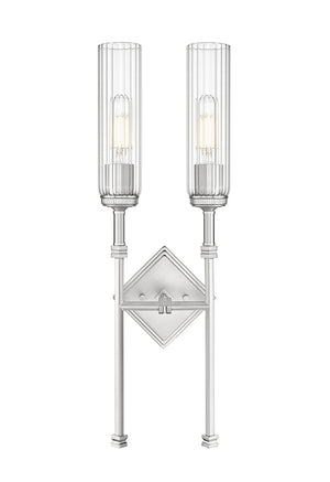 Z-Lite - 3047-2S-BN - Two Light Wall Sconce - Esme - Brushed Nickel