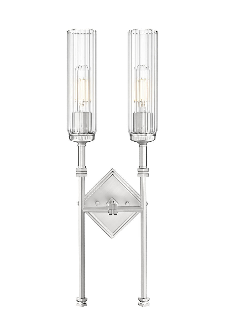 Z-Lite - 3047-2S-BN - Two Light Wall Sconce - Esme - Brushed Nickel