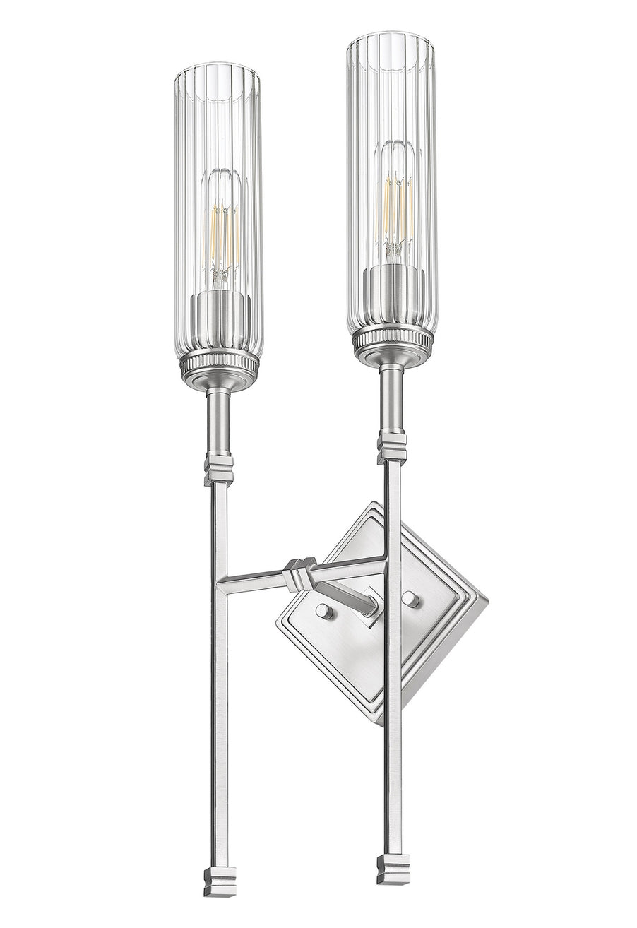 Z-Lite - 3047-2S-BN - Two Light Wall Sconce - Esme - Brushed Nickel