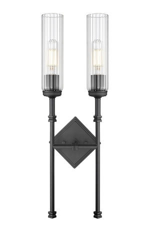 Z-Lite - 3047-2S-MB - Two Light Wall Sconce - Esme - Matte Black