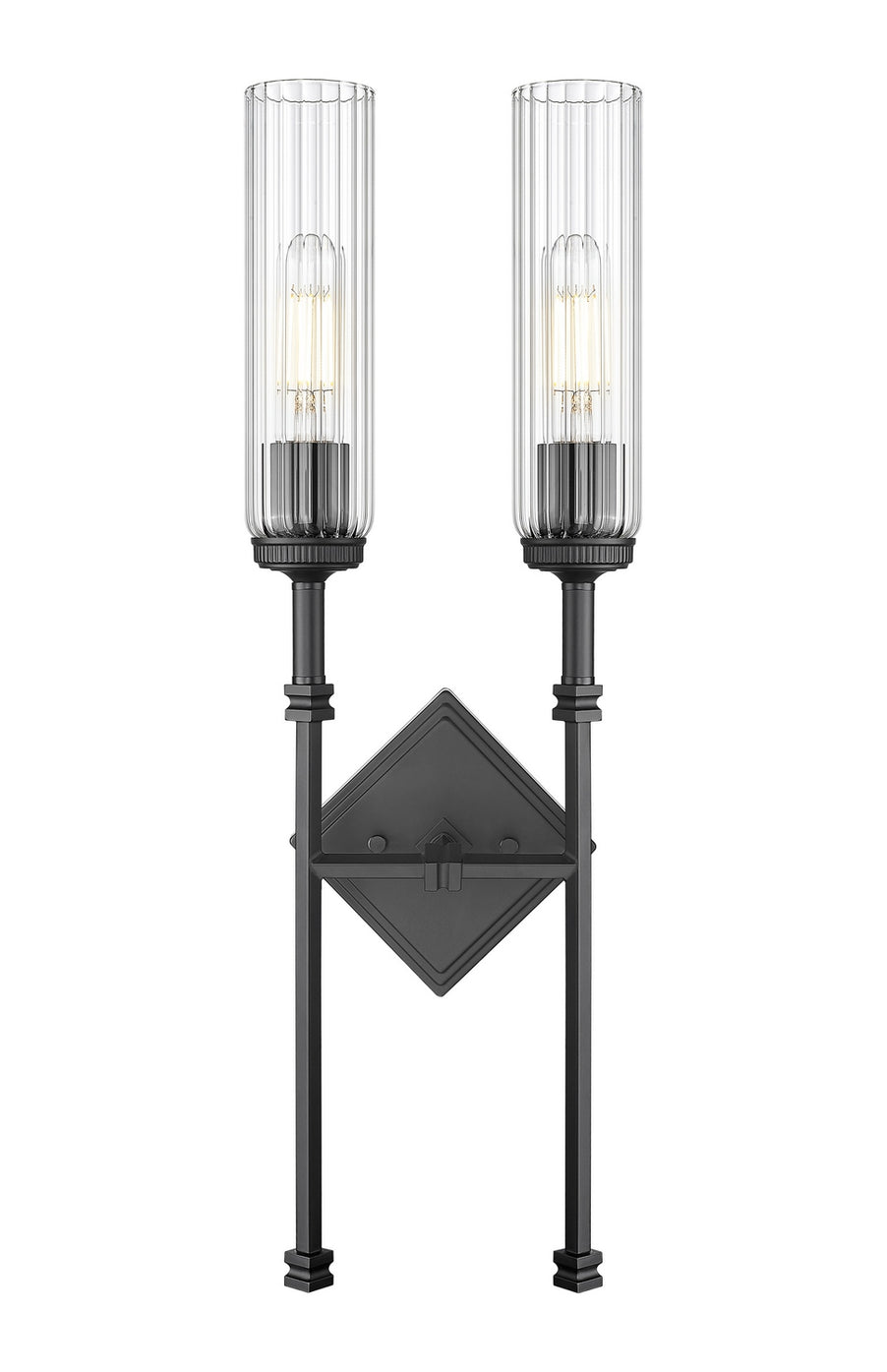 Z-Lite - 3047-2S-MB - Two Light Wall Sconce - Esme - Matte Black
