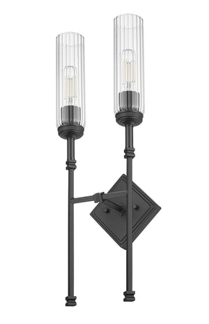 Z-Lite - 3047-2S-MB - Two Light Wall Sconce - Esme - Matte Black
