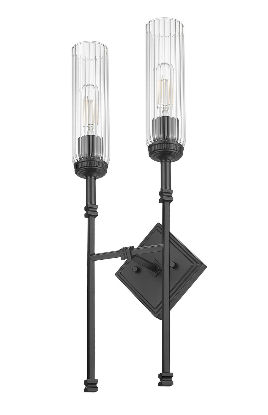 Z-Lite - 3047-2S-MB - Two Light Wall Sconce - Esme - Matte Black