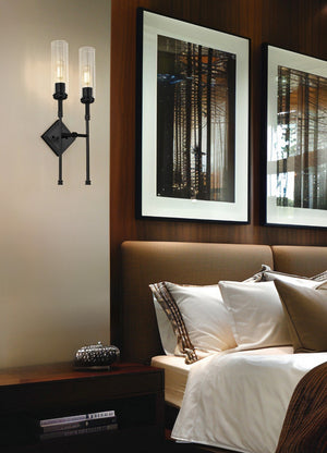 Z-Lite - 3047-2S-MB - Two Light Wall Sconce - Esme - Matte Black