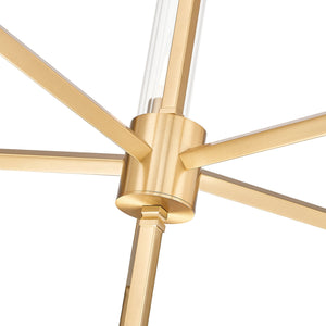 Z-Lite - 3047-5MGLD - Five Light Chandelier - Esme - Modern Gold
